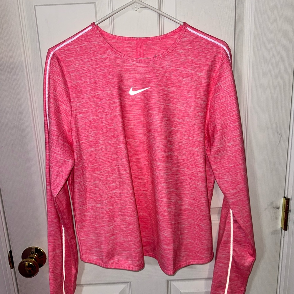 Nike Dri-FIT Pink Heathered Top